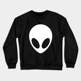 Alien Face Crewneck Sweatshirt